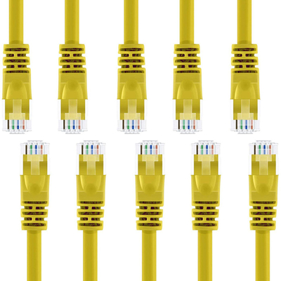 Πολύχρωμη κατηγορία 6 καλώδιο Ethernet